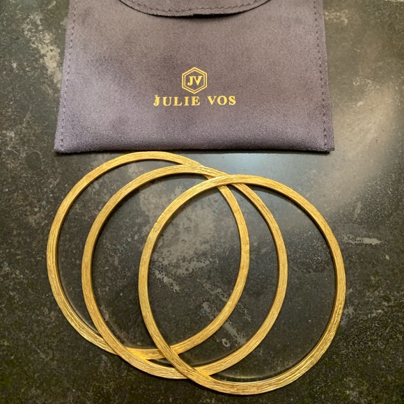 COPY - JULIE VOS Aspen Trio Bangle Set - Picture 4 of 5